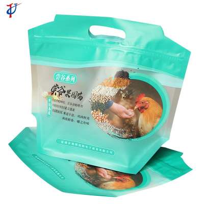 Colorful LDPE safety  chicken plastic bags for frozen chicken packaging