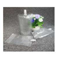 Wholesale Squeeze Bottle Stand Up Spout Pouch for Honey/Jelly/Liquid spout bag