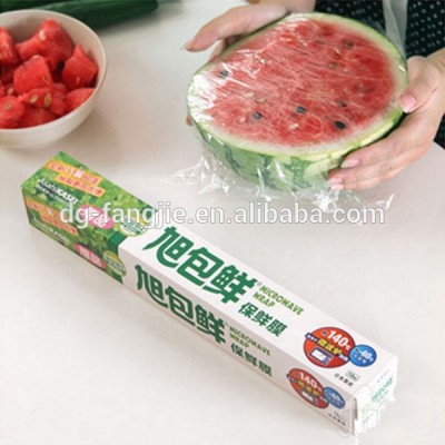 premium plastic food wrap with catering dispenser