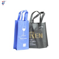 eco friendly promotional shopping non woven handle bag,