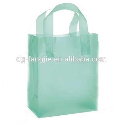 Plastic Type and Heat Seal Top Quality shipping 100% virgin material Handle Water-proof  Brown Kraft Gift Plastic Bags