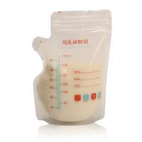 Customized disposable 8 oz breast milk storage bag